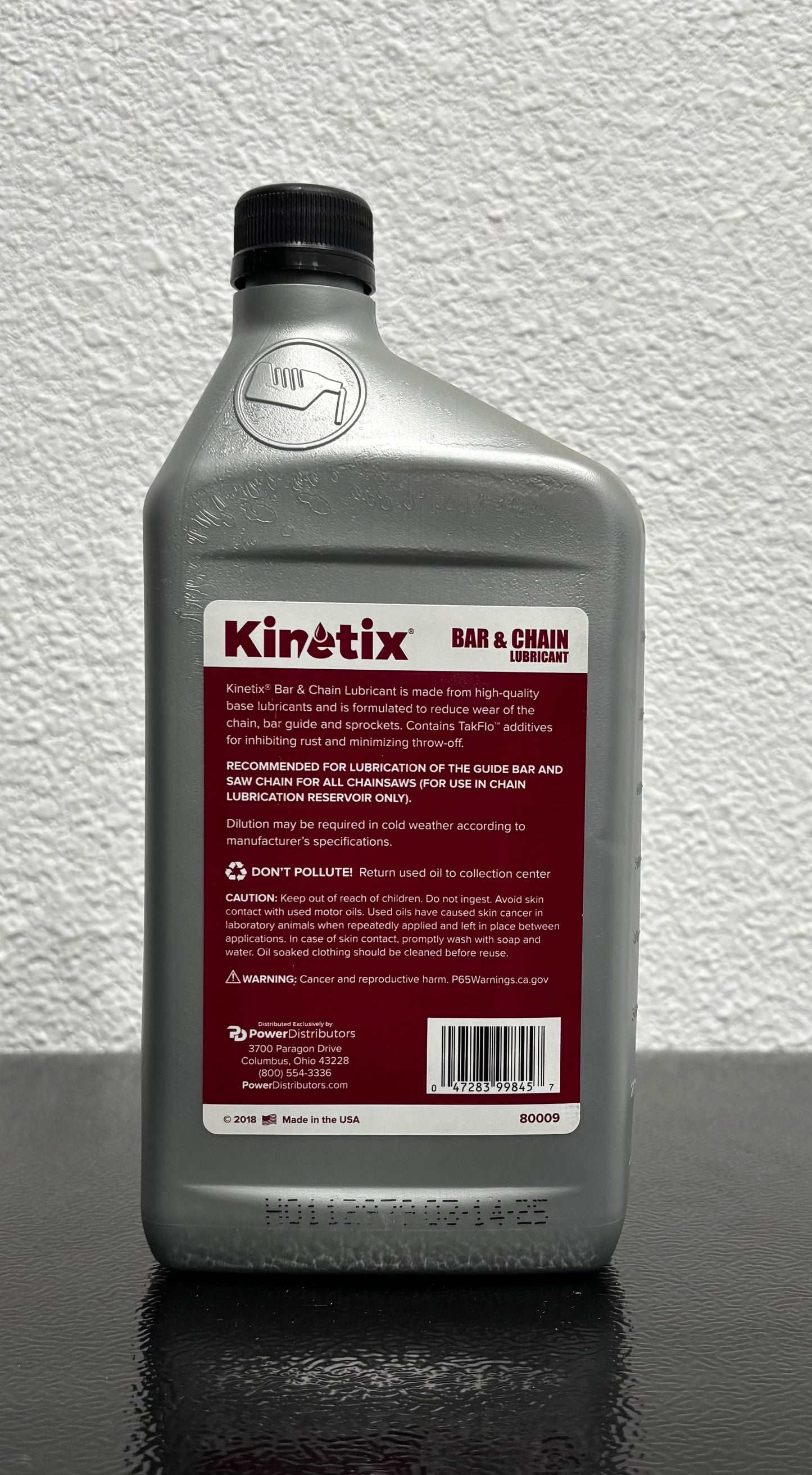 SAE 30 BAR & CHAIN LUBRICANT QUART