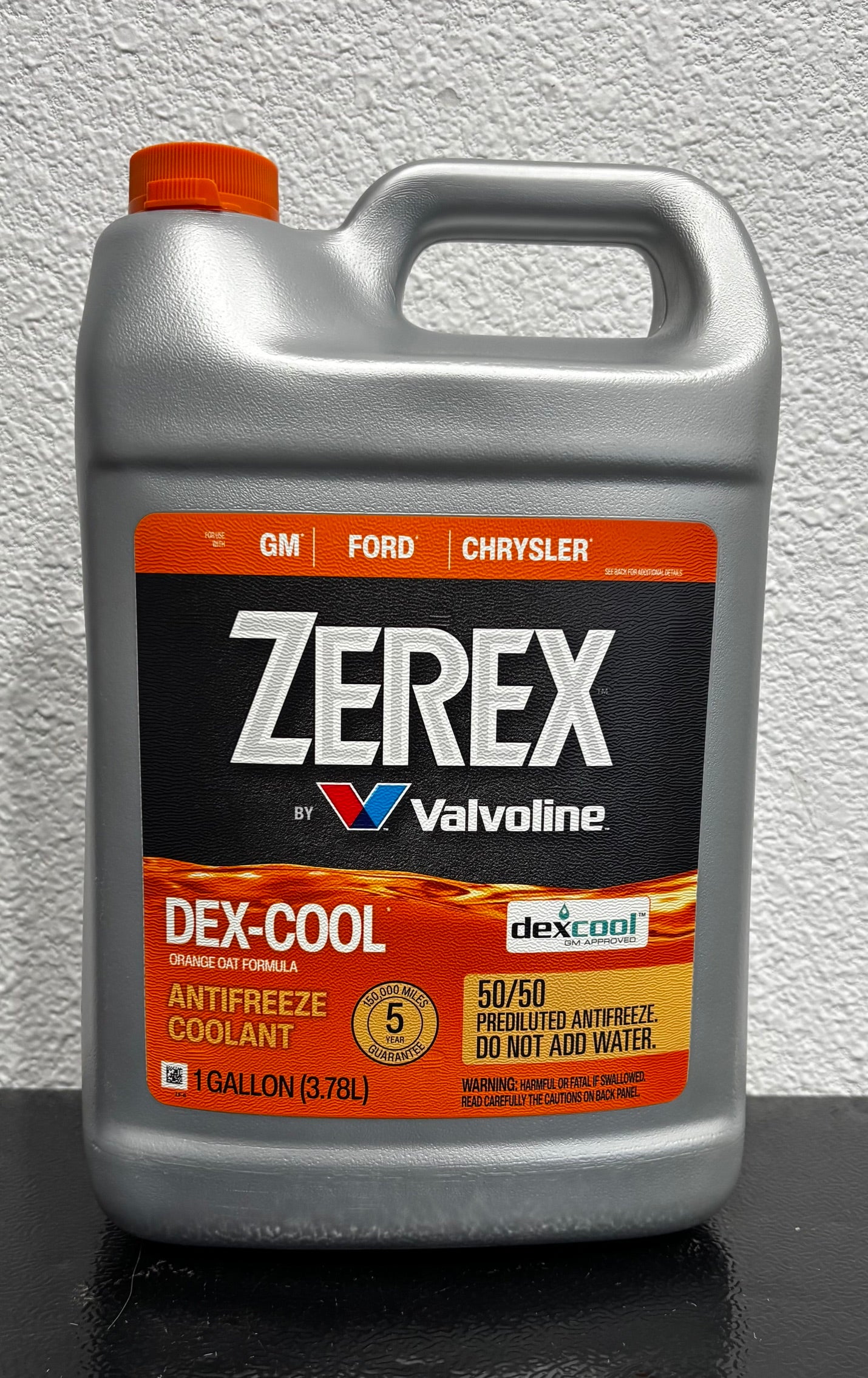 DEX-COOL 50/50 ORANGE ANTIFREEZE