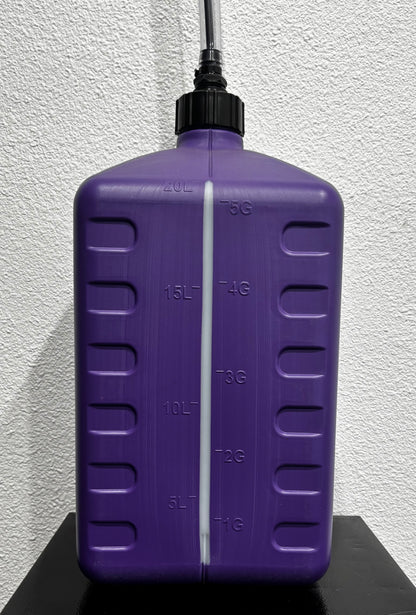 5 GAL JUG W/AUTO SPOUT-PURPLE