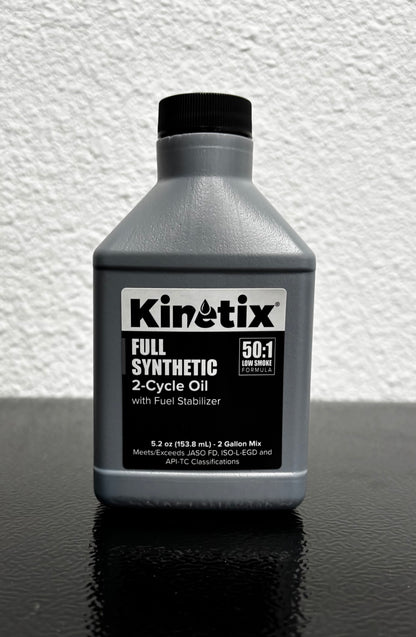 FULL SYN 2-CYCLE OIL W/ FUEL STABILIZER 5.2 OZ 2 GAL MIX