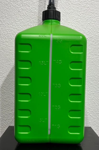 5 GAL JUG W/AUTO SPOUT-KAWI GREEN