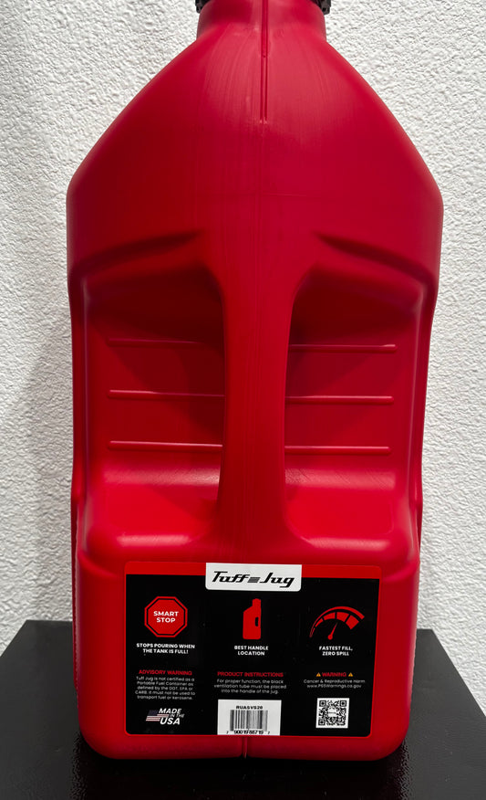5 GAL JUG W/ AUTO STOP PUMP-RED