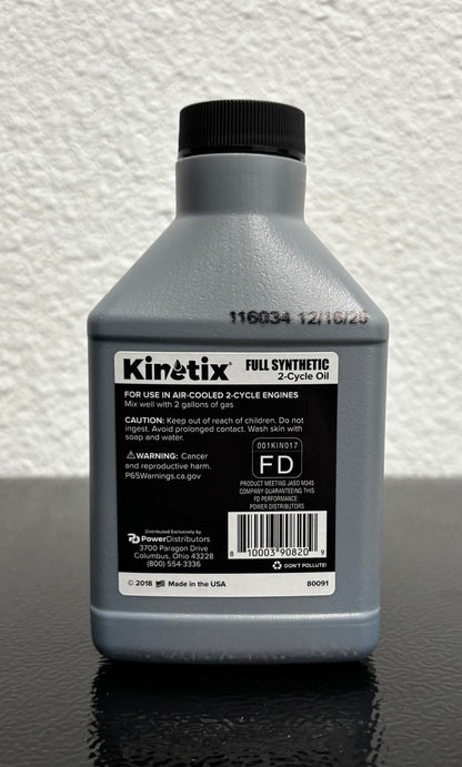 FULL SYN 2-CYCLE OIL W/ FUEL STABILIZER 5.2 OZ 2 GAL MIX