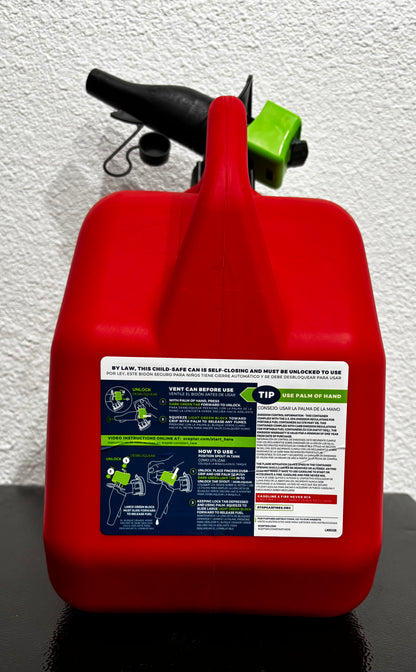 SCEPTER SMART CONTROL 2 GAL GAS CONTAINER