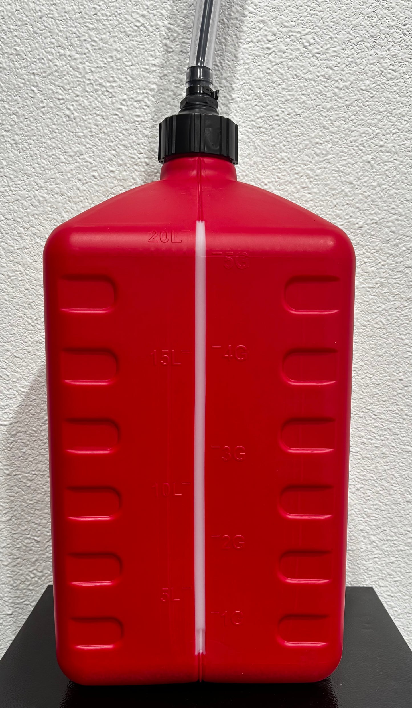 5 GAL JUG W/ AUTO STOP PUMP-RED