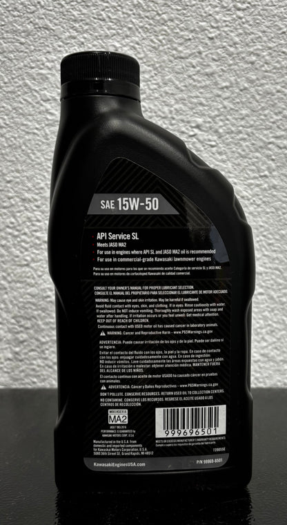 OIL:4 CYL 15W50 1QT