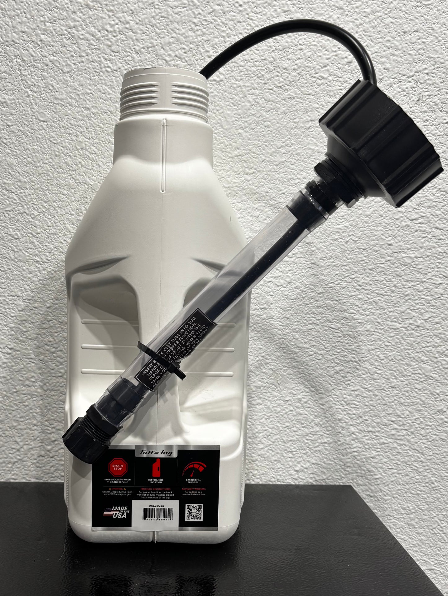 1.25 GAL JUG W/AUTO SPOUT-WHITE